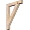 Ekena Millwork Traditional Block Smooth Bracket, Douglas Fir, 3 1/2"W x 24"D x 32"H BKT04X24X32TRA05SDF - alternate 1